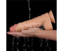 Вибратор с мошонкой Power Basics Cock, 23,6 см, Ø 5,1 см-foto2