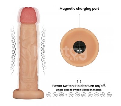 Вибратор Power Basics Cock, 26,2 см, Ø 5 см Вибратор Power Basics Cock, 26,2 см, Ø 5 см