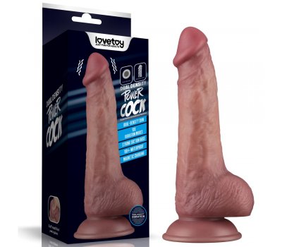 Вибратор Dual Density Power Cock, 21,6 см, Ø 4,5 см Вибратор Dual Density Power Cock, 21,6 см, Ø 4,5 см