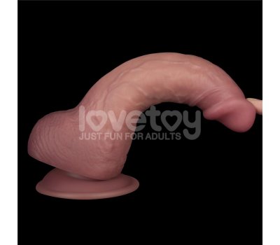 Вибратор Dual Density Power Cock, 21,6 см, Ø 4,5 см Вибратор Dual Density Power Cock, 21,6 см, Ø 4,5 см