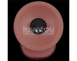 Вибратор Dual Density Power Cock, 21,6 см, Ø 4,5 см-foto9