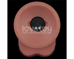 Вибратор с мошонкой Dual Density Power Cock, 23 см, Ø 4,3 см-foto5