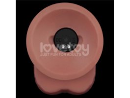 Вибратор с мошонкой Dual Density Power Cock, 23 см, Ø 4,3 см-foto5