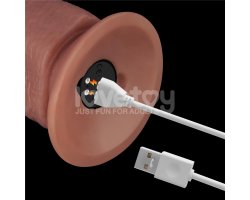 Вибратор без мошонки Dual Density Power Cock, 26,8 см, Ø 6 см-foto12