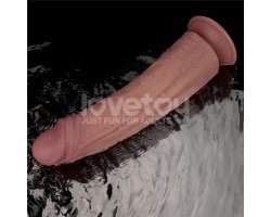 Вибратор без мошонки Dual Density Power Cock, 26,8 см, Ø 6 см-foto7