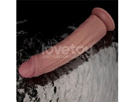 Вибратор без мошонки Dual Density Power Cock, 26,8 см, Ø 6 см-foto7