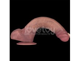 Вибратор без мошонки Dual Density Power Cock, 27,6 см, Ø 5 см-foto15