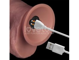 Вибратор без мошонки Dual Density Power Cock, 27,6 см, Ø 5 см-foto8