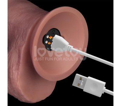 Вибратор без мошонки Dual Density Power Cock, 27,6 см, Ø 5 см Вибратор без мошонки Dual Density Power Cock, 27,6 см, Ø 5 см