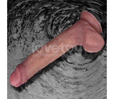 Вибратор без мошонки Dual Density Power Cock, 27,6 см, Ø 5 см Вибратор без мошонки Dual Density Power Cock, 27,6 см, Ø 5 см