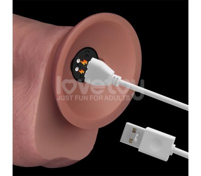 Мощный вибратор Dual Density Power Cock, 31 см, Ø 6,5 см Мощный вибратор Dual Density Power Cock, 31 см, Ø 6,5 см