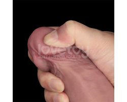 Мощный вибратор Dual Density Power Cock, 31 см, Ø 6,5 см-foto13