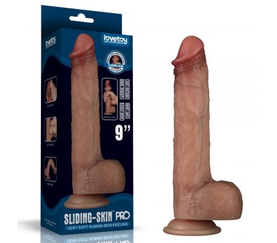 Фаллоимитатор Sliding Skin Pro, телесный, 23,7 см, Ø 4,3 см Фаллоимитатор Sliding Skin Pro, телесный, 23,7 см, Ø 4,3 см