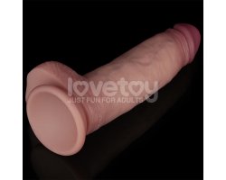 Фаллоимитатор Sliding Skin Pro II, телесный, 21 см, Ø 4,5 см-foto4