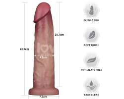 Фаллоимитатор Sliding Skin Pro II, телесный, 22,7 см, Ø 4,5 см-foto2