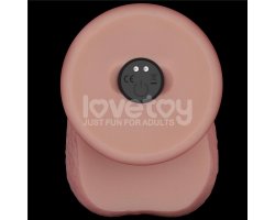 Перезаряжаемый вибратор Sliding Skin Pro II, телесный, 20 см, Ø 4,5 см-foto4