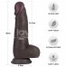 Фаллоимитатор Sliding Skin Pro II, черный, 20 см, Ø 4,5 см Фаллоимитатор Sliding Skin Pro II, черный, 20 см, Ø 4,5 см