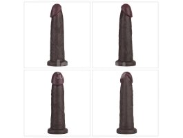 Фаллоимитатор Sliding Skin Pro II, черный, 22,7 см, Ø 4,5 см-foto10