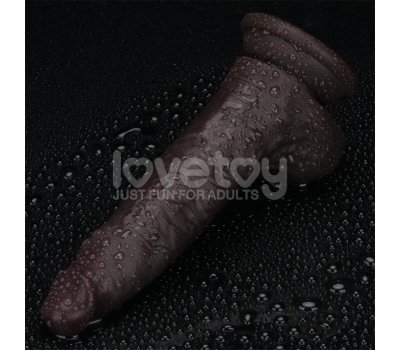 Фаллоимитатор с мошонкой Sliding Skin Pro II, черный, 17,5 см, Ø 3,5 см Фаллоимитатор с мошонкой Sliding Skin Pro II, черный, 17,5 см, Ø 3,5 см