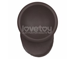 Фаллоимитатор с мошонкой Sliding Skin Pro II, черный, 17,5 см, Ø 3,5 см-foto3