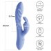 Перезаряжаемый вибратор L'Allure Swirl, голубой 20,5 см, Ø 3,4 см Перезаряжаемый вибратор L'Allure Swirl, голубой 20,5 см, Ø 3,4 см