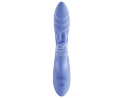 Перезаряжаемый вибратор L'Allure Swirl, голубой 20,5 см, Ø 3,4 см-foto13