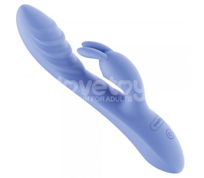 Перезаряжаемый вибратор L'Allure Swirl, голубой 20,5 см, Ø 3,4 см Перезаряжаемый вибратор L'Allure Swirl, голубой 20,5 см, Ø 3,4 см