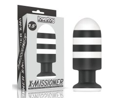 Анальная пробка с наклоном X-Missioner, 19,5 см, Ø 7,7 см