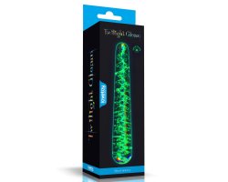 Фаллоимитатор из стекла со свечением в темноте Twilight Gleam Slim Fantasy Фаллоимитатор из стекла со свечением в темноте Twilight Gleam Slim Fantasy