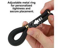 Регулируемое двойное кольцо из мягкого силикона Pinnacle Pro Anyfit Stretcher-foto2