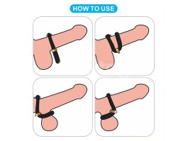 Регулируемое двойное кольцо из мягкого силикона Pinnacle Pro Anyfit Stretcher-foto5