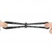 Регулируемое двойное кольцо из мягкого силикона Pinnacle Pro Anyfit Plus Stretcher, черное Регулируемое двойное кольцо из мягкого силикона Pinnacle Pro Anyfit Plus Stretcher, черное