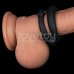 Регулируемое двойное кольцо из мягкого силикона Pinnacle Pro Anyfit Plus Stretcher, черное Регулируемое двойное кольцо из мягкого силикона Pinnacle Pro Anyfit Plus Stretcher, черное