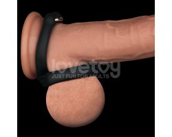 Регулируемое двойное кольцо из мягкого силикона Pinnacle Pro Anyfit Plus Stretcher, черное-foto14