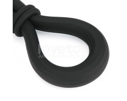 Регулируемое двойное кольцо из мягкого силикона Pinnacle Pro Anyfit Plus Stretcher, черное-foto12