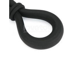 Регулируемое двойное кольцо из мягкого силикона Pinnacle Pro Anyfit Plus Stretcher, черное-foto12