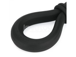 Регулируемое двойное кольцо из мягкого силикона Pinnacle Pro Anyfit Plus Stretcher, черное-foto2
