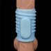 Насадка с вибрацией Spiral Knights Ring, голубой, Ø 3,6 см, 10 см Насадка с вибрацией Spiral Knights Ring, голубой, Ø 3,6 см, 10 см