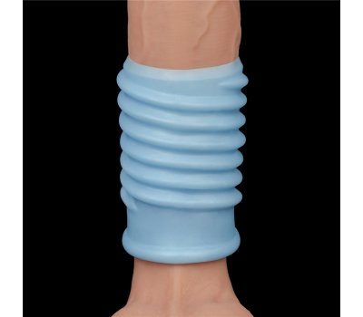 Насадка с вибрацией Spiral Knights Ring, голубой, Ø 3,6 см, 10 см Насадка с вибрацией Spiral Knights Ring, голубой, Ø 3,6 см, 10 см