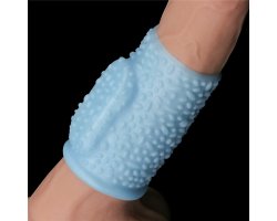Насадка с вибрацией Knights Ring, голубая, Ø 3,7 см-foto9