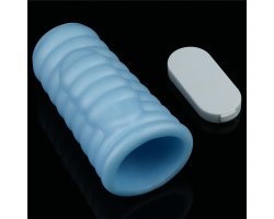 Насадка с вибрацией Wave Knights Ring, голубая, Ø 3,7 см-foto2