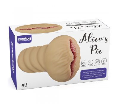 Мастурбатор фантазийный Alien's Pie #1, телесный Мастурбатор фантазийный Alien's Pie #1, телесный