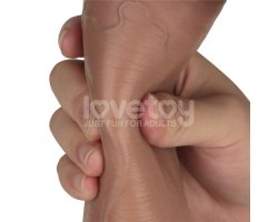 Силиконовый фаллопротез на ремнях Ingen Enhanced Set, телесный, 21,4 см, Ø 5,8 см-foto10