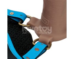 Силиконовый фаллопротез на ремнях Ingen Enhanced Set, телесный, 21,4 см, Ø 5,8 см-foto14