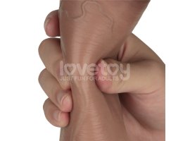 Силиконовый фаллопротез на ремнях Ingen Enhanced Set, телесный, 23,6 см, Ø 6,7 см-foto10
