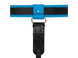 Страпон на ремнях с вибрацией Lovetoy Enhanced, телесный, 22 см, Ø 4,5 см-foto5