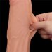 Реалистичный фаллоимитатор на присоске King Sized Sliding Skin Dual Layer Dong, 31 см, Ø 6,2 см