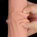 Реалистичный фаллоимитатор на присоске King Sized Sliding Skin Dual Layer Dong, 31 см, Ø 6,2 см