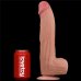 Реалистичный фаллоимитатор на присоске King Sized Sliding Skin Dual Layer Dong, 31 см, Ø 6,2 см