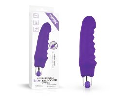 Перезаряжаемый вибратор Rechargeable IJOY Silicone Wawer 15,5 см, Ø 3 см